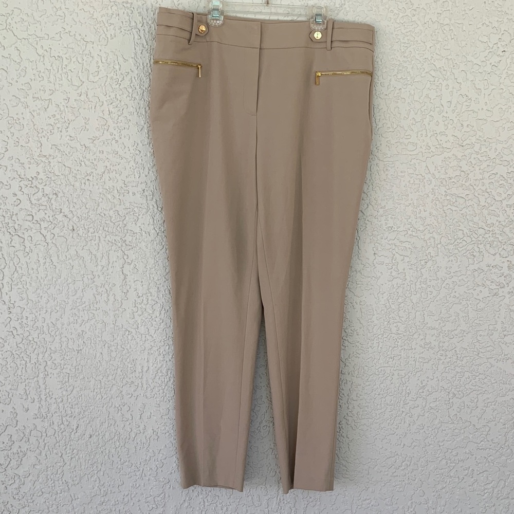 Calvin Klein Beige Dress Pants size 14